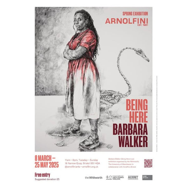 Barbara Walker: Being Here Exhibition Poster