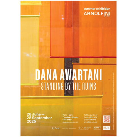 Dana Awartani: Standing by the Ruins Exhibition Poster