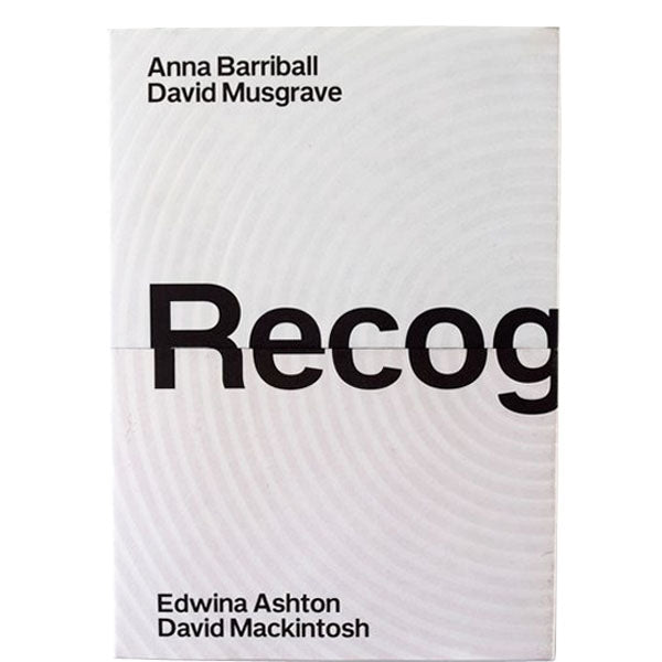 Recognition - Anna Barriball, David Musgrave, Edwina Ashton, David Mackintosh - Arnolfini Bookshop