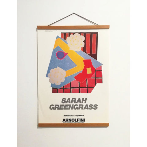 Sarah Greengrass Original Archive Poster - Arnolfini Bookshop