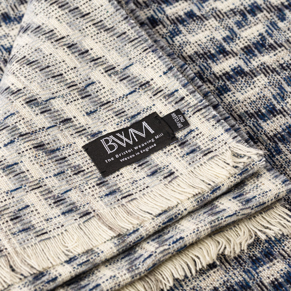 Bristol Weaving Mill Wool & Linen Blanket