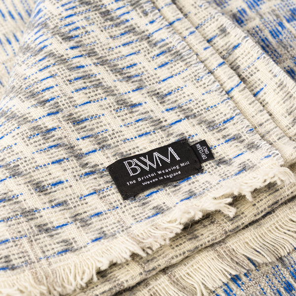 Bristol Weaving Mill Wool & Linen Blanket